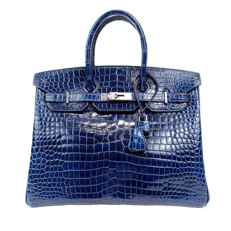 hermes blue marine croc|Blue Crocodile Birkin .